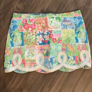 Lilly Pulitzer State Skirt